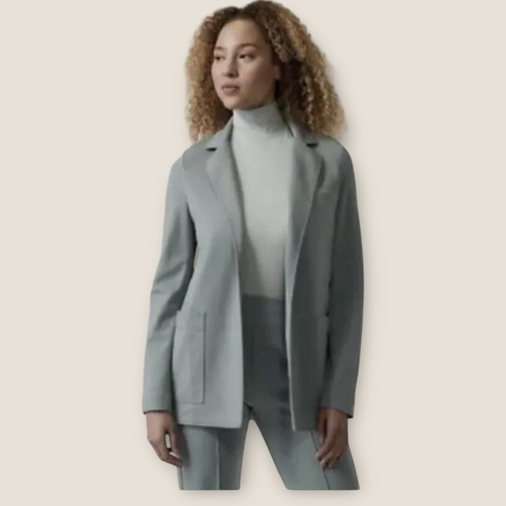Athleta Eastbound Blazer Size‎ 16 | Seafoam Green | TENCEL® Blend | NWOT